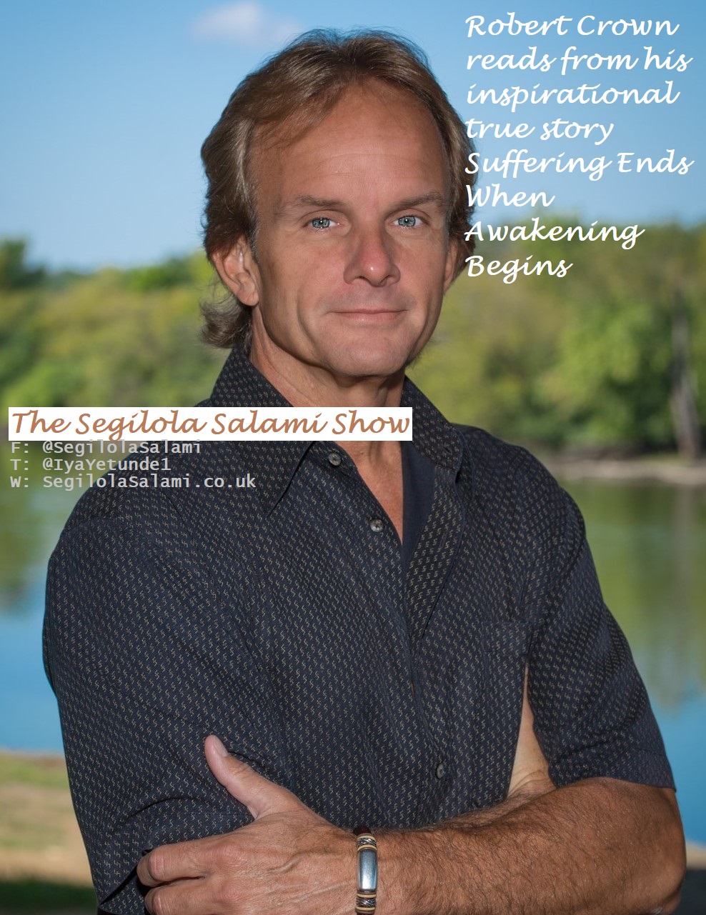 Robert Crown reads from book Suffering Ends When Awakening Begins
