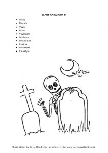 SCARY SKELETON ANAGRAM final