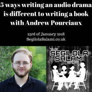 5 ways writing an audio drama is different to writing a book