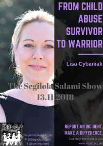 lisa cybaniak: from child abuse survivor to warrior