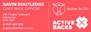 Active X Backs - An Effective Long-Term Solution to Lower Back Pain author