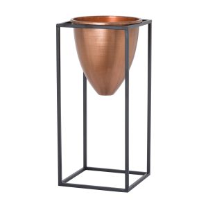 copper planter, (£49.95 at www.husoehome.com)