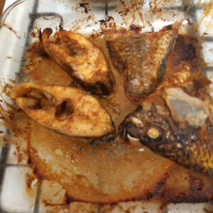 Lunchtime recipe for Valentine's day 2021 blog post picture roast tilapia