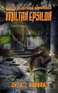 book cover blog post Miltan Epsilon: Book 1 of the Jazz Healy, Reunion Series by S.C. Mae